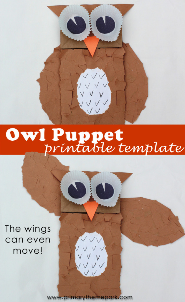 small owl printable template