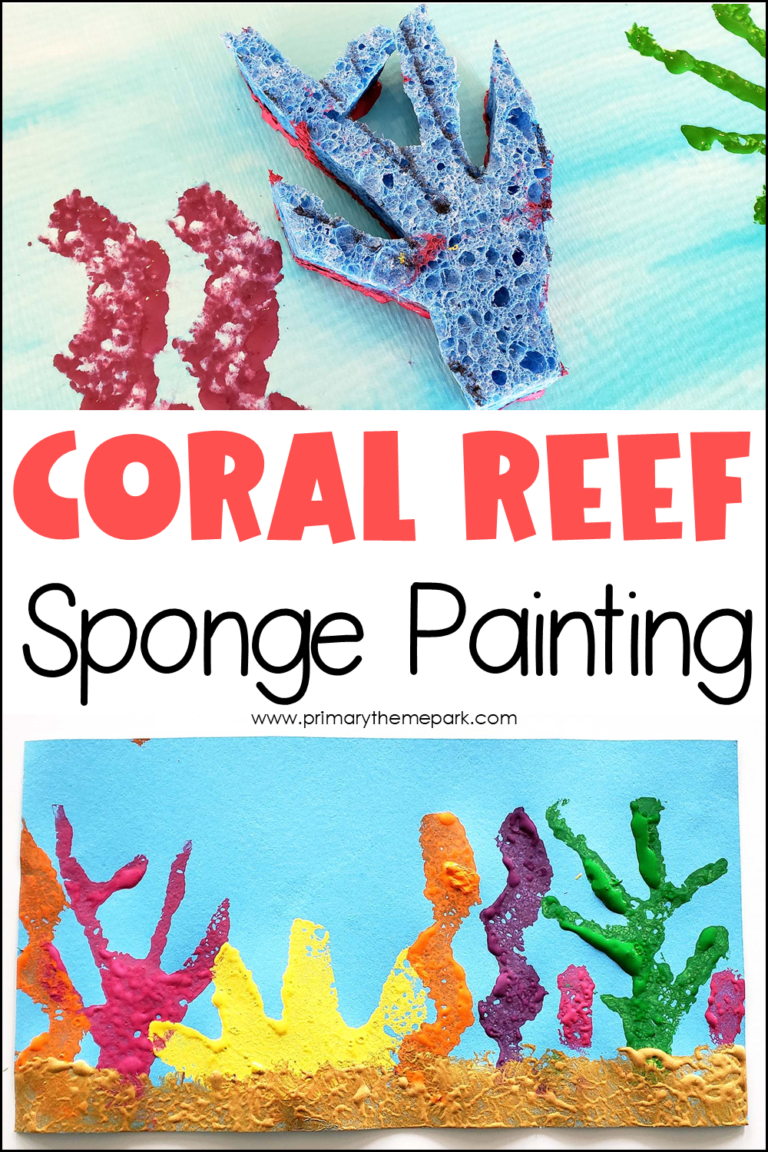 how to draw a coral reef step by step for kids